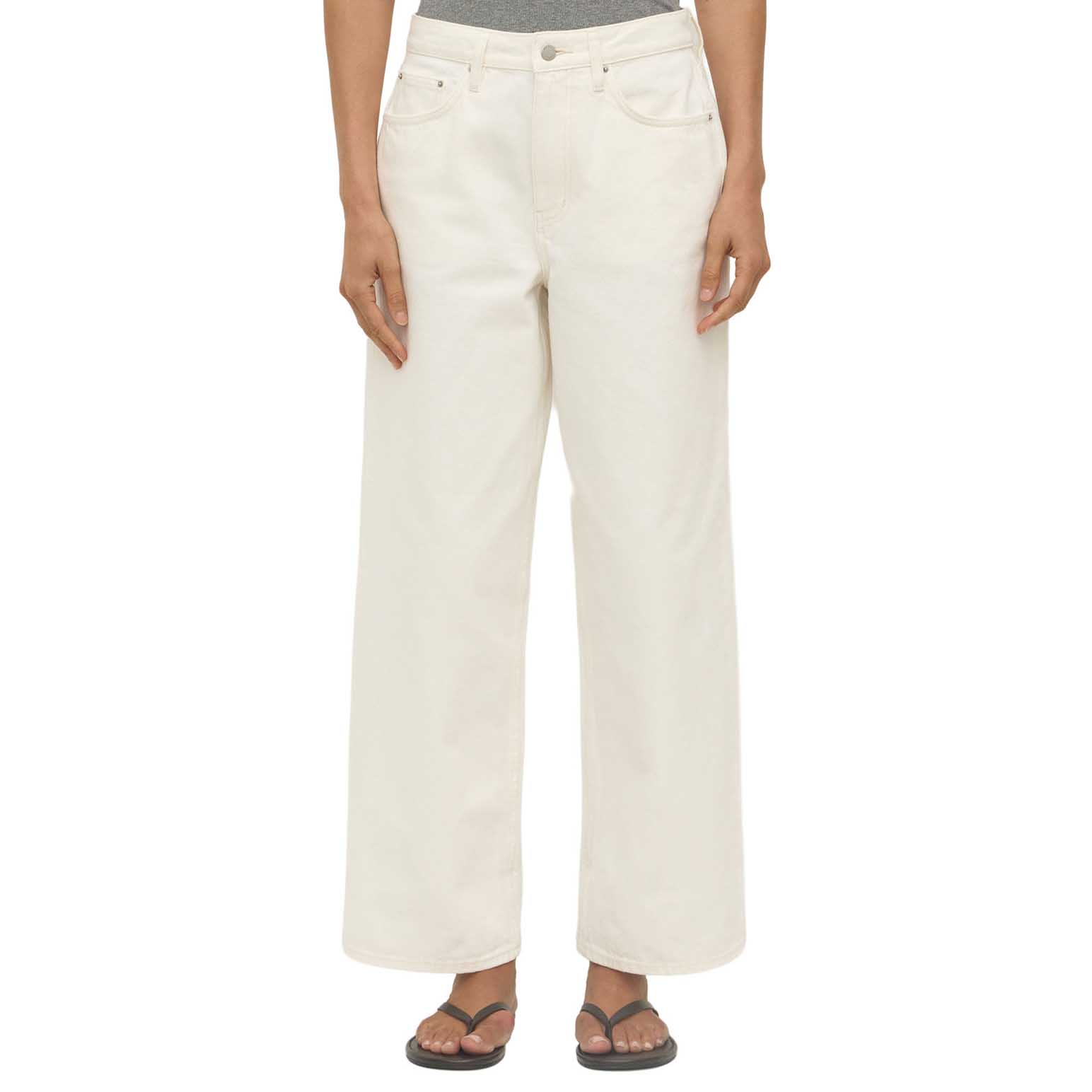 Assembly Label Womens Boyfriend Jean Vintage White